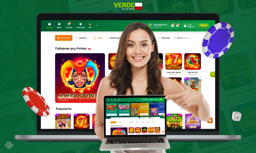 Verde Casino Polska oferuje swoim użytkownikom tysiące licencjonowanych gier, hojne bonusy i wiele więcej